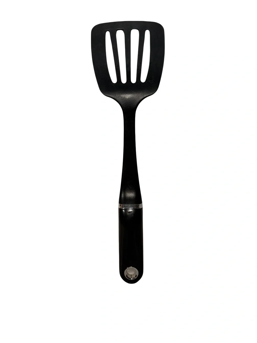 KitchenAid nylon Black Slotted Turner Spatula - Kitchen Utensil